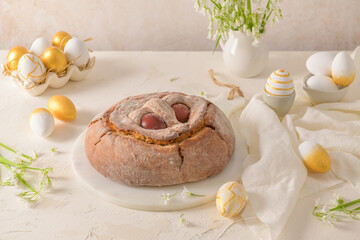 Portuguese traditional Easter cake