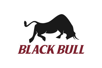 Cute Buffalo Bull Bison logo design inspiration