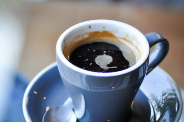 coffee, americano or hot americano