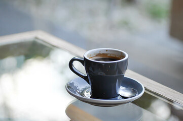 coffee, americano or hot americano