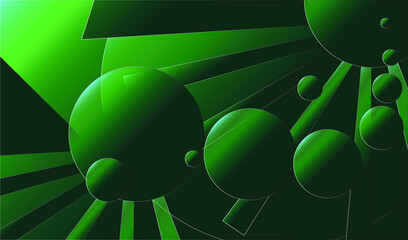 Abstract green background