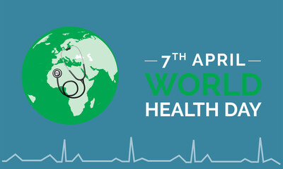 World Health Day Stock Illustration , vector 2022 