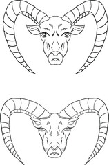 Aries vector of Astrology design.horoscope circle with signs of zodiac set vector.signs such as a aries, taurus, gemini, cancer, leo, virgo, libra, scorpio, sagittarius, capricorn,aquarius, pisces.