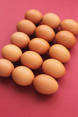 Chicken eggs