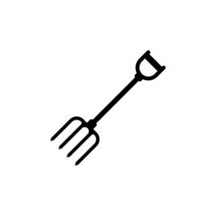 pitchfork icon design template vector