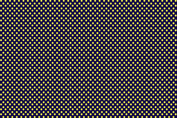 navy yellow dots halftone seamless decoration pattern and background