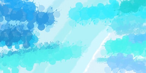 watercolor abstract picture  using bright colors