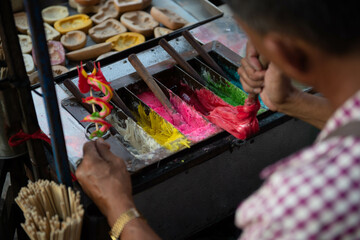 Obraz premium Sugar sculpture that comes with the opera festival 