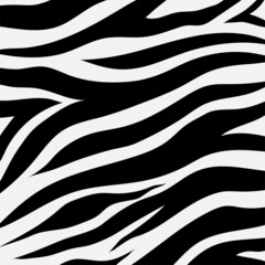 Zebra animal skin background vector design
