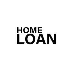 Home loans. illustration on white  flat design.