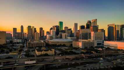 Houston texas Downtown USA america