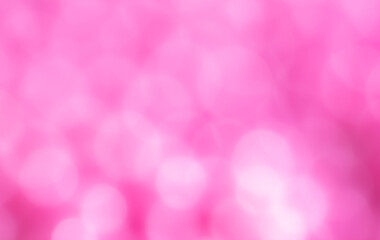 Pink bokeh as an abstract background.