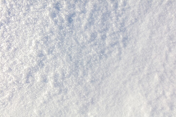 Obraz premium Snowy crust as an abstract background.