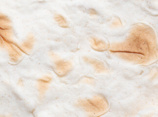 Lavash flatbread as a background.