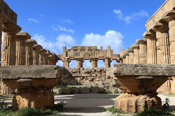Tempio di Hera, Selinunte. Sicilia. Italia