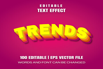 Fototapeta premium text effects Trends
