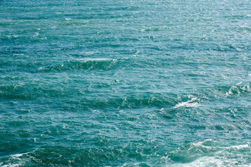 Obraz premium Vivekananda rock memorial AND Thiruvalluvar statue near sea at Kanyakumari Tamilnadu South India