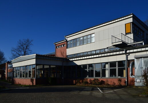 Moderne Berufsschule in der Stadt Walsrode, Niedersachsen
