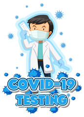 Covid 19 testing with antigen test kit