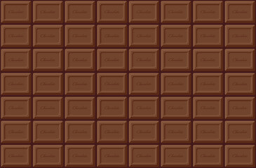 seamless pattern with a chocolate bar for banners, greeting cards, flyers, social media wallpapers, etc.