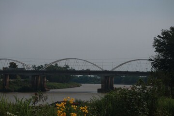 bridge over the river