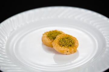 Lebanese sweets, Syrian sweets, oriental sweets, Shami baklava, Lebanese baklava, baklava plate