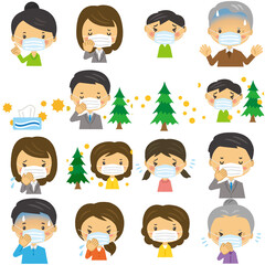 花粉症のセット