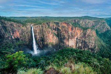 Fototapete Wallaman Falls - The tallest waterfall in Australia © Alexander