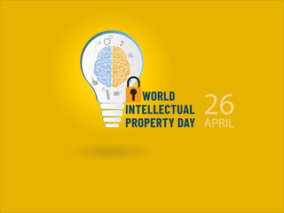 World Intellectual Property Day Vector Illustration