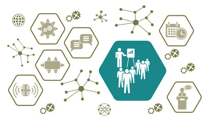 Concept of seminar meeting