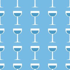 Seamless pattern with glass with wine for fabrics and textiles and linens and gifts and cards and kitchen