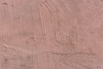 Old brown light background concrete plaster wall rough texture cement abstract