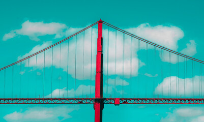 Fototapeta premium golden gate bridge