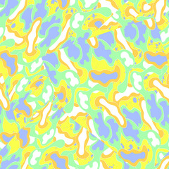 Seamless vector abstract artwork with creative colorful patterns