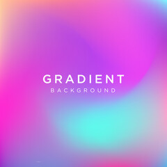 Abstract blur gradient background with trend pastel pink, purple, violet, yellow and blue colors for deign concepts, wallpapers, web, presentations and prints. Vector illustration.