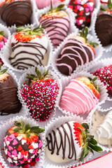 Chocolate dipped strawberries