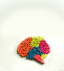 Visual representation of human brain