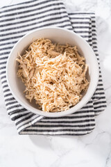 Shredded chicken