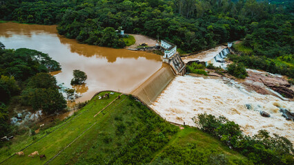 Gafanhoto Hydroelectric Power Plant. Pará River