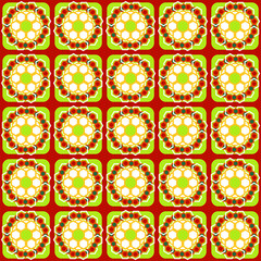 Colored Vector Pattern