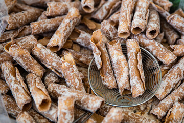 Sweet old-fashioned sweets from childhood memories, Korean sweets, candy,