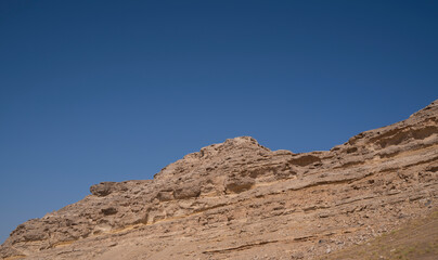 Fototapeta premium Rub Al Khali is the desert that covers most of the southern third of the Arabian Peninsula and this photo was taken in Ibri city in Oman