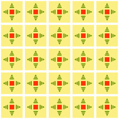 Fototapeta premium Colored Vector Pattern