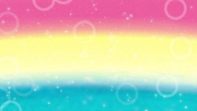 パーティクル 星 レインボー オーロラ BG12b_MYC