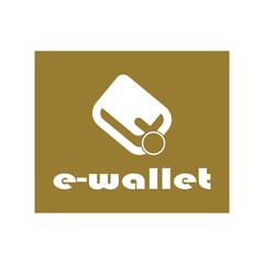 e-wallet logo design icon vector