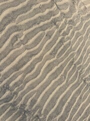 Close up of sand dunes in Maspalomas, Canary Islands