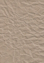 Wrinkled Kraft paper