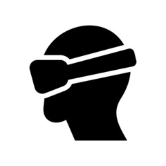 Virtual Reality Icon Vector Symbol Design Illustration