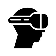 Virtual Reality Icon Vector Symbol Design Illustration