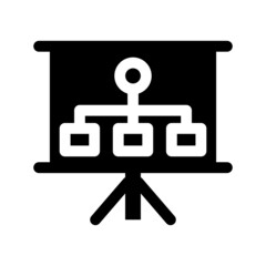 Presentation Icon Vector Symbol Design Illustration